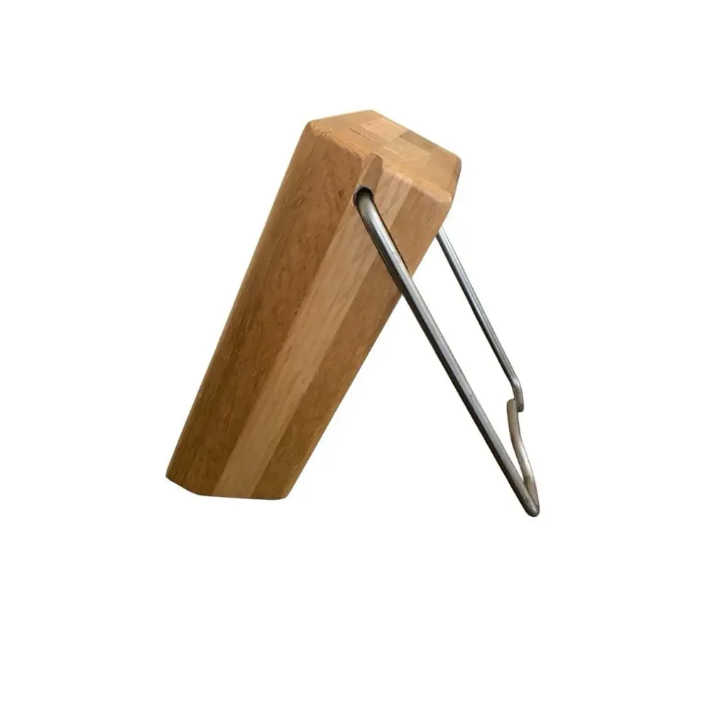 Cutco‎ 1746 Space Saver Knife Block 5 Slot Oak Wood Made in USA